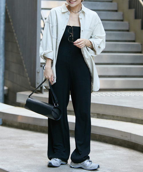 JOURNAL STANDARD 2way ベアトップパンツ セール】リネンレーヨン2WAYベアトップパンツ（その他パンツ