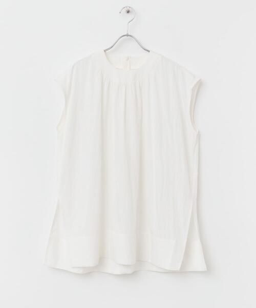 ITEMS URBANRESEARCH(アイテムズ アーバンリサーチ)の「サイドスリットフレンチブラウス(シャツ/ブラウス・レディース・ネイビー/オフホワイト/レッド系その他・FREE)」の20枚目の写真