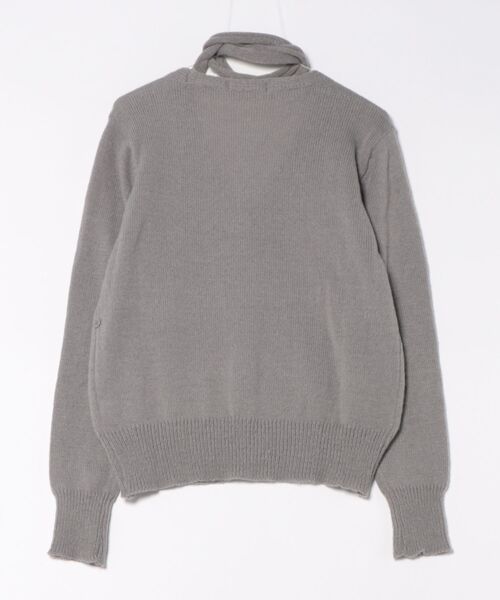 VIBGYOR（ヴィブジョー）の「【LAMPOON】ストールセットカーディガン（カーディガン/ボレロ・レディース・ブラック/グレー・FREE）」の14枚目の写真