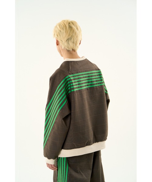 DISCOVERED（ディスカバード）の「CHECK BONDING LINE PULLOVER（ブルゾン・メンズ・ベージュ/ネイビー・SMALL/LARGE）」の8枚目の写真