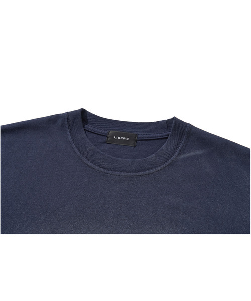 LIBERE(リベーレ)の「LIBERE リベーレ / WASHED T-SHIRT バンドプリントウォッシュドビッグシルエットTシャツ / 251218-251219(Tシャツ/カットソー・メンズ・ブルー系その他/ブラック・LARGE/MEDIUM/SMALL)」の9枚目の写真