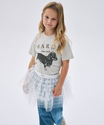 Mardi Mercredi（マルディメクルディ）の「KIDS TSHIRT DDANJI / キッズ Tシャツ ダンジ（Tシャツ/カットソー）」