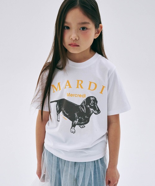 Mardi Mercredi tシャツ KIDS TSHIRT FLOWERMARDI キッズ 子供服