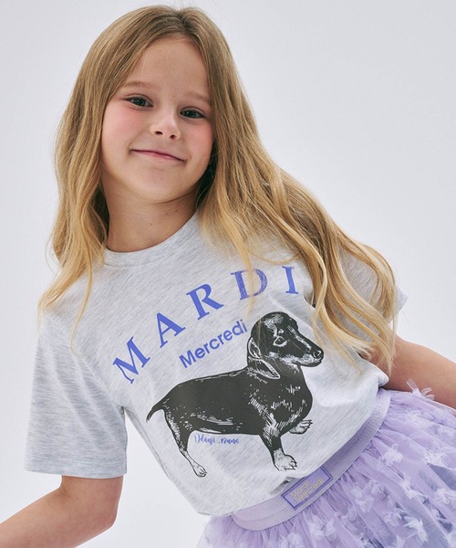 KIDS TSHIRT DDANJI（Tシャツ/カットソー）｜Mardi Mercredi