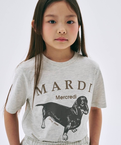 KIDS TSHIRT DDANJI（Tシャツ/カットソー）｜Mardi Mercredi