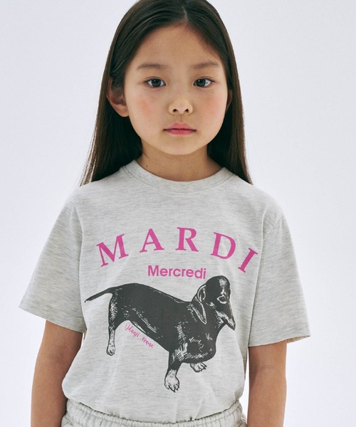 KIDS TSHIRT DDANJI（Tシャツ/カットソー）｜Mardi Mercredi