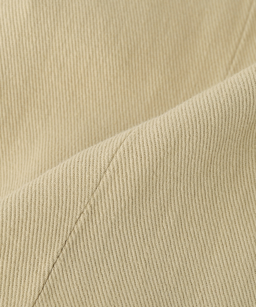 Spick & Span(スピックアンドスパン)の「コットンツイルガーメントダイサロペット(サロペット/オーバーオール・レディース・ブラック/ベージュ・38/36)」の15枚目の写真