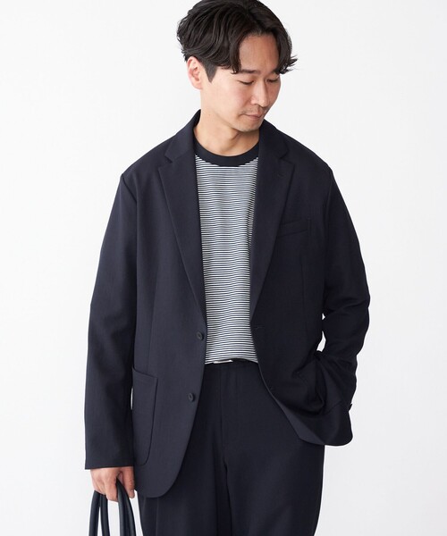 SHIPS:〈セットアップ対応/手洗い可能〉RIRANCHA(R) 2ボタン