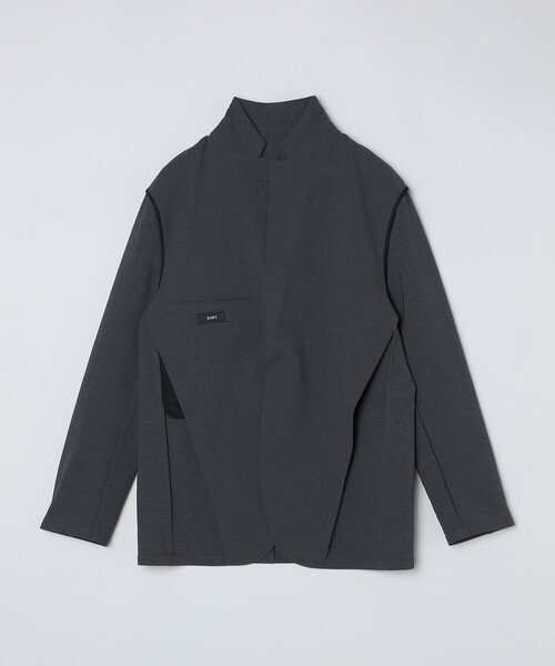 SHIPS（シップス）の「SHIPS:〈セットアップ対応/手洗い可能〉RIRANCHA(R) 2ボタン ジャケット（テーラードジャケット・メンズ・グレー/ネイビー/ブラウン・SMALL/MEDIUM/LARGE/X-LARGE）」の12枚目の写真