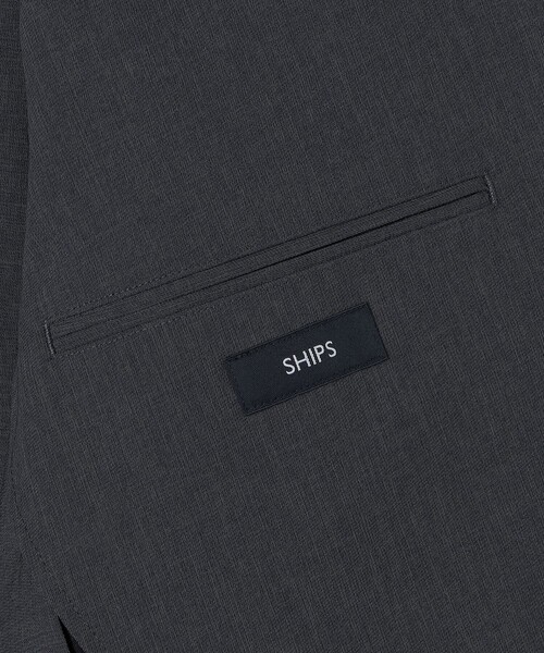 SHIPS（シップス）の「SHIPS:〈セットアップ対応/手洗い可能〉RIRANCHA(R) 2ボタン ジャケット（テーラードジャケット・メンズ・グレー/ネイビー/ブラウン・SMALL/MEDIUM/LARGE/X-LARGE）」の18枚目の写真