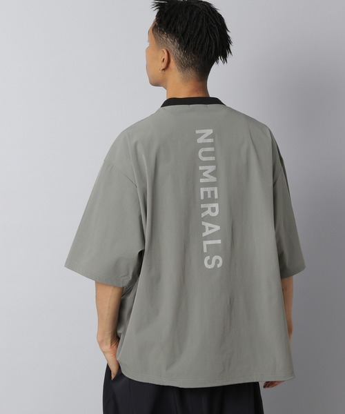 NUMERALS（ヌメラルズ）の「【NUMERALS】ライトシェルプルオーバー（Tシャツ/カットソー・メンズ・グレー/カーキ/ブラック・MEDIUM/LARGE）」の6枚目の写真