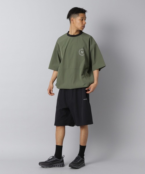 NUMERALS（ヌメラルズ）の「【NUMERALS】ライトシェルプルオーバー（Tシャツ/カットソー・メンズ・グレー/カーキ/ブラック・MEDIUM/LARGE）」の11枚目の写真