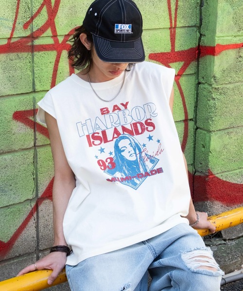 WEGO（ウィゴー）の「WEGO/ヴィンテージライクグラフィックノースリーブ（タンクトップ・メンズ・その他1/その他2/その他3/その他5/その他8/その他4/その他7/その他6/その他10/その他11/その他12/その他9/その他14/その他15/その他16/その他13・MEDIUM/LARGE）」の10枚目の写真