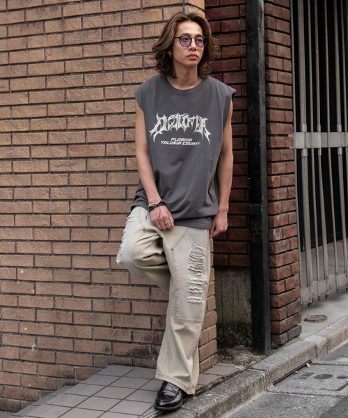 WEGO（ウィゴー）の「WEGO/ヴィンテージライクグラフィックノースリーブ（タンクトップ・メンズ・その他1/その他2/その他3/その他5/その他8/その他4/その他7/その他6/その他10/その他11/その他12/その他9/その他14/その他15/その他16/その他13・MEDIUM/LARGE）」の19枚目の写真