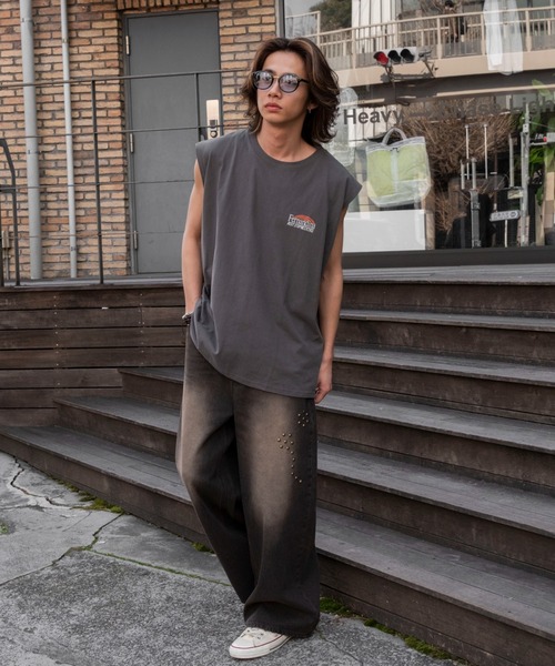 WEGO（ウィゴー）の「WEGO/ヴィンテージライクグラフィックノースリーブ（タンクトップ・メンズ・その他1/その他2/その他3/その他5/その他8/その他4/その他7/その他6/その他10/その他11/その他12/その他9/その他14/その他15/その他16/その他13・MEDIUM/LARGE）」の20枚目の写真