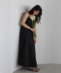 ENC（エンク）の「volume flare camisole one piece / ボリュームフレアキャミワンピース（ワンピース）」