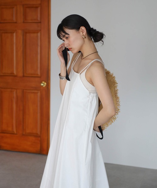 MOSCHINO ワンピース キャミワンピース プリーツ フレア ボリューム FILLOU シアーボレロ＋キャミワンピース[品番：AMTW0010342
