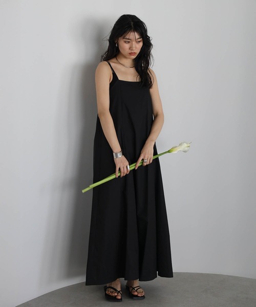 セール】volume flare camisole one piece / ボリュームフレア