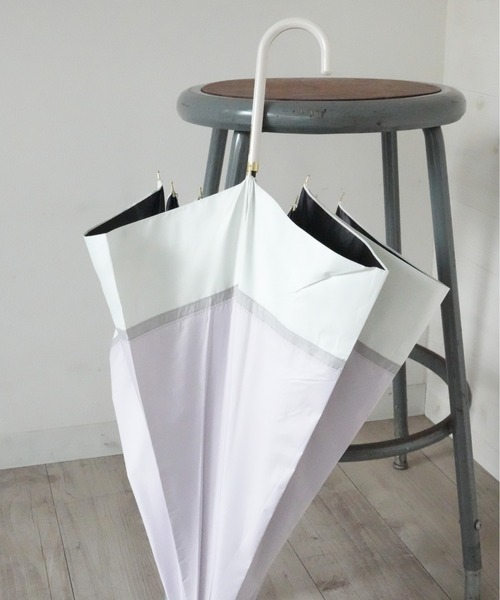 Port（ポート）の「完全遮光100% 晴雨兼用 長傘 / 日傘 / UVカット ( 50cm・55cm・58cm )（長傘・レディース・A/H/J/Q/C/D/E/F/B/G/I/P/R/K/L/M/N/O・FREE）」の3枚目の写真