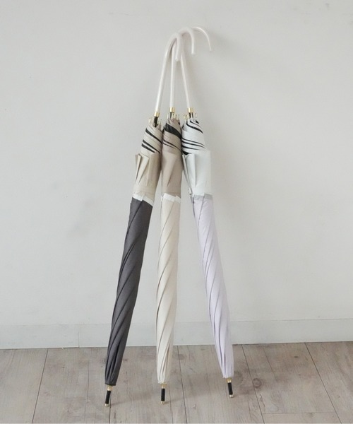 Port（ポート）の「完全遮光100% 晴雨兼用 長傘 / 日傘 / UVカット ( 50cm・55cm・58cm )（長傘・レディース・A/H/J/Q/C/D/E/F/B/G/I/P/R/K/L/M/N/O・FREE）」の19枚目の写真