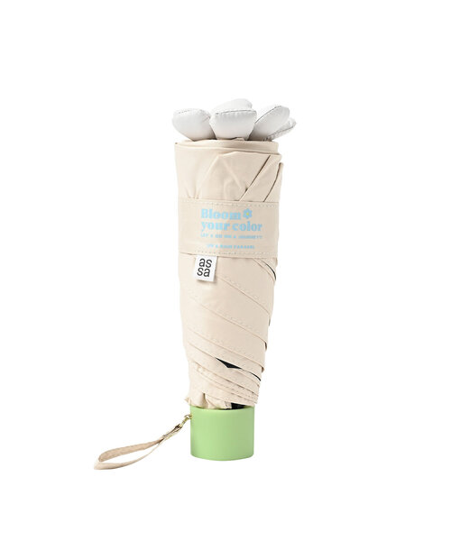 BIRTHDAY BAR（バースデイバー）の「Ohanaアンブレラ（折りたたみ傘・レディース・イエロー/グレー/アイボリー・0）」の10枚目の写真