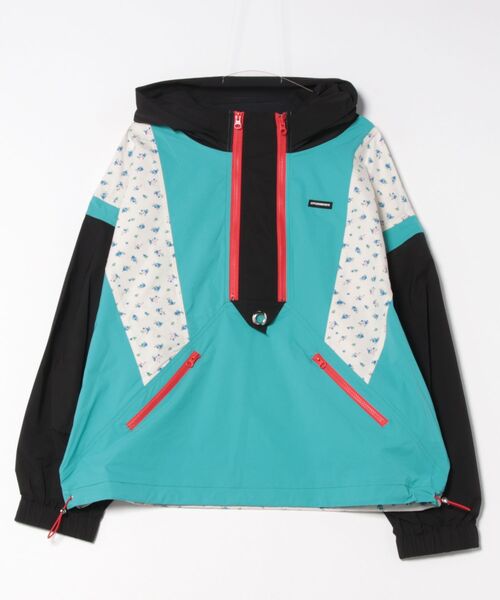 Little sunny bite（リトルサニーバイト）の「littlesunnybite/リトルサニーバイト/nylon hoodie pull over（パーカー・レディース・ブルー/ブラック/ピンク・S/M）」の5枚目の写真