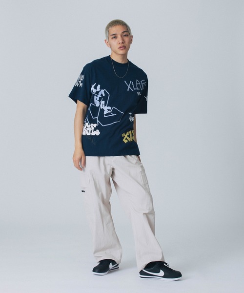 完売確実 XLARGE STREET VANDALISM S/S TEE グラフィック◎ STREET VANDALISM S/S TEE（Tシャツ/カットソー）｜XLARGE