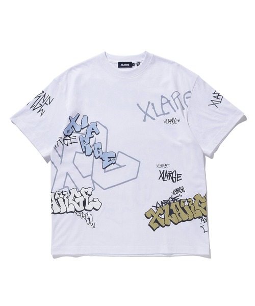 XLARGE(エクストララージ)の「GRAFFITI S/S TEE(Tシャツ/カットソー・メンズ・ネイビー/ホワイト/ブラック・XL/S/M/L)」の17枚目の写真