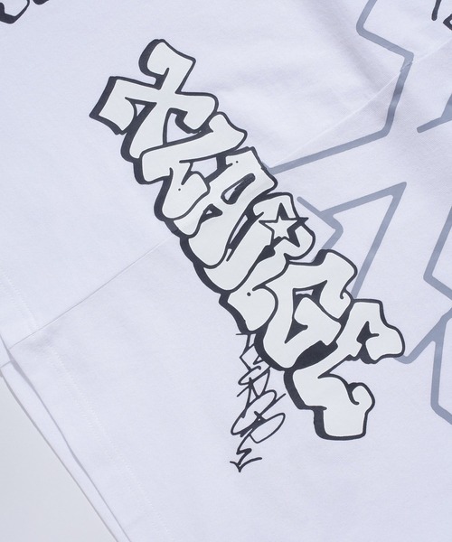 XLARGE(エクストララージ)の「GRAFFITI S/S TEE(Tシャツ/カットソー・メンズ・ネイビー/ホワイト/ブラック・XL/S/M/L)」の21枚目の写真