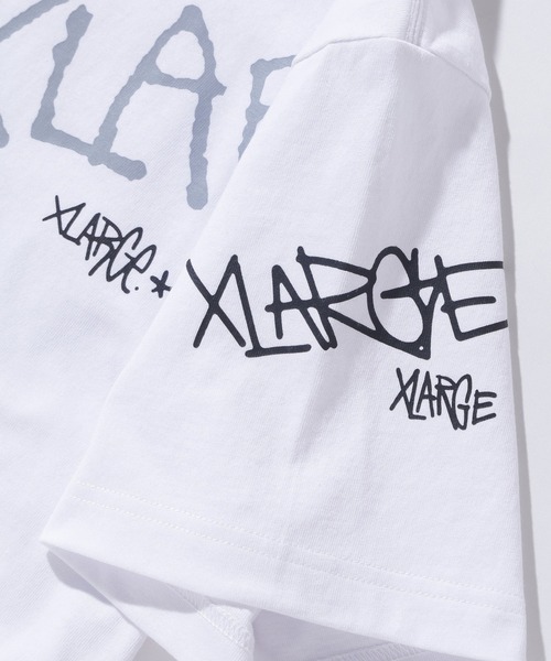 XLARGE(エクストララージ)の「GRAFFITI S/S TEE(Tシャツ/カットソー・メンズ・ネイビー/ホワイト/ブラック・XL/S/M/L)」の22枚目の写真