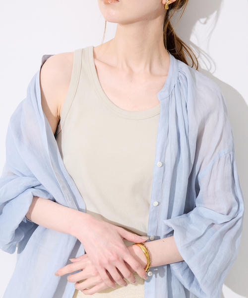 追加》basic タンクトップ（Tシャツ/カットソー）｜SLOBE IENA