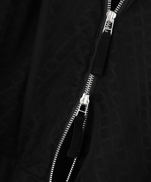 AULA AILA(アウラアイラ)の「AULA AILA(アウラ アイラ)別注バックプリーツメッシュフーディ(パーカー・レディース・ブラック/ホワイト・0)」の22枚目の写真