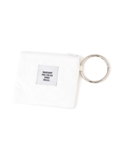 LEPSIM（レプシィム）の「カラビナワッシャーポーチ　328051（ポーチ・レディース・グレー/オフホワイト/ブラック/ライトピンク/ブラウン・ONE SIZE）」の6枚目の写真