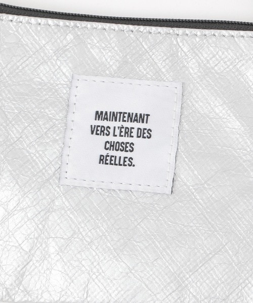 LEPSIM（レプシィム）の「カラビナワッシャーポーチ　328051（ポーチ・レディース・グレー/オフホワイト/ブラック/ライトピンク/ブラウン・ONE SIZE）」の11枚目の写真