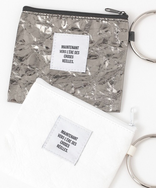 LEPSIM（レプシィム）の「カラビナワッシャーポーチ　328051（ポーチ・レディース・グレー/オフホワイト/ブラック/ライトピンク/ブラウン・ONE SIZE）」の13枚目の写真