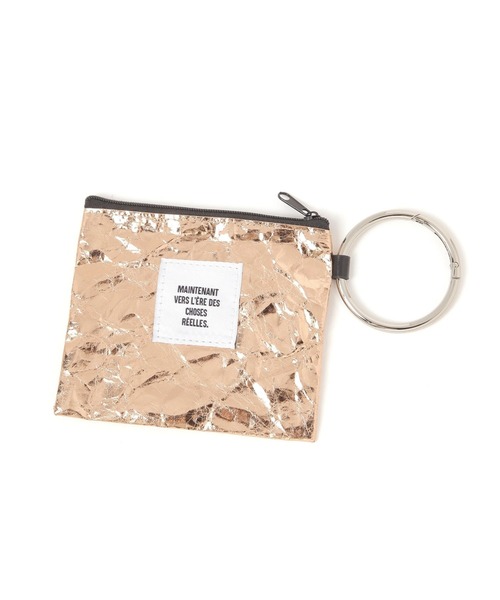 LEPSIM（レプシィム）の「カラビナワッシャーポーチ　328051（ポーチ・レディース・グレー/オフホワイト/ブラック/ライトピンク/ブラウン・ONE SIZE）」の17枚目の写真