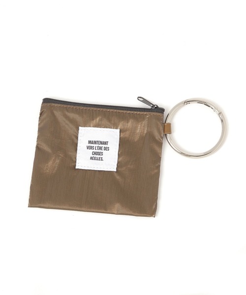 LEPSIM（レプシィム）の「カラビナワッシャーポーチ　328051（ポーチ・レディース・グレー/オフホワイト/ブラック/ライトピンク/ブラウン・ONE SIZE）」の18枚目の写真