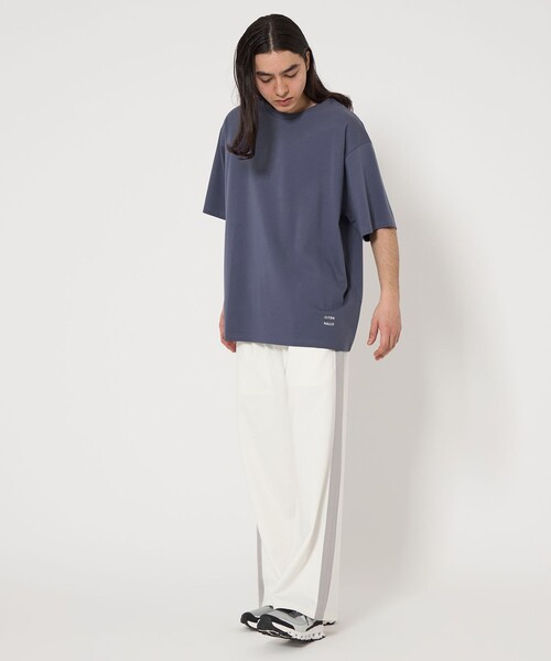 CITEN(シテン)の「<CITEN>シルケットダンボールT(Tシャツ/カットソー・メンズ・ベージュ/ネイビー/ライム・M/L)」の6枚目の写真