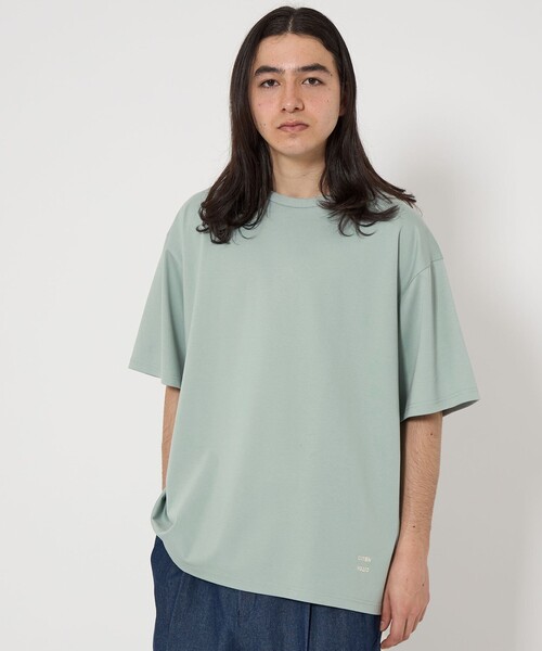 CITEN(シテン)の「<CITEN>シルケットダンボールT(Tシャツ/カットソー・メンズ・ベージュ/ネイビー/ライム・M/L)」の10枚目の写真