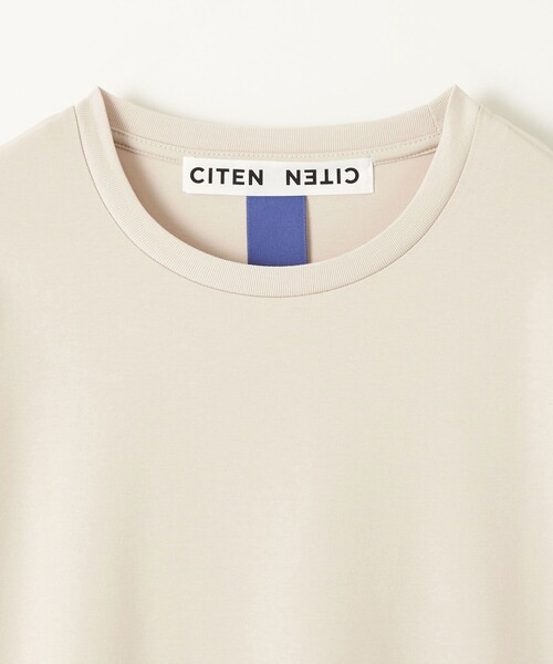 CITEN(シテン)の「<CITEN>シルケットダンボールT(Tシャツ/カットソー・メンズ・ベージュ/ネイビー/ライム・M/L)」の19枚目の写真