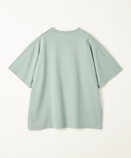 CITEN(シテン)の「<CITEN>シルケットダンボールT(Tシャツ/カットソー・メンズ・ベージュ/ネイビー/ライム・M/L)」の21枚目の写真