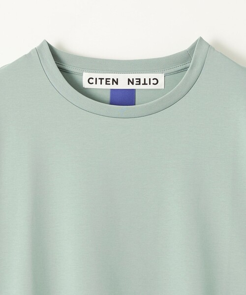 CITEN(シテン)の「<CITEN>シルケットダンボールT(Tシャツ/カットソー・メンズ・ベージュ/ネイビー/ライム・M/L)」の22枚目の写真
