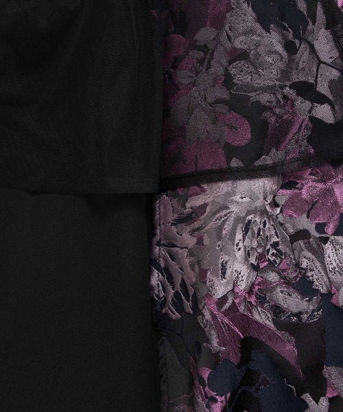 HARE（ハレ）の「アートジャガードキリカエフレアスカート(HARE)（スカート・レディース・ピンク/ブルーパープル/グリーン/ブルー系その他/オレンジ・FREE）」の15枚目の写真