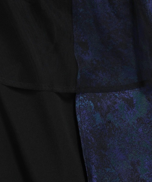 HARE（ハレ）の「アートジャガードキリカエフレアスカート(HARE)（スカート・レディース・ピンク/ブルーパープル/グリーン/ブルー系その他/オレンジ・FREE）」の10枚目の写真