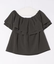 WEB限定オフショルブラウス