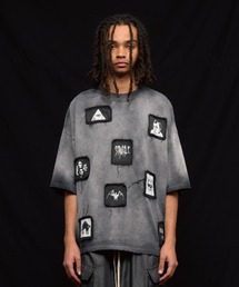 DANKE SCHON | DankeSchon/ダンケシェーン/PIGMENT SPRAY S/S TEE PATCH(Tシャツ/カットソー)