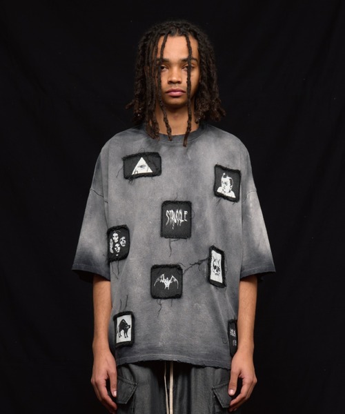 【人気】Danke Schonダンケシェーン S TEE MILS SQUARE Tシャツ DankeSchon/ダンケシェーン/POWDER S/S TEE MILS SQUARE（T