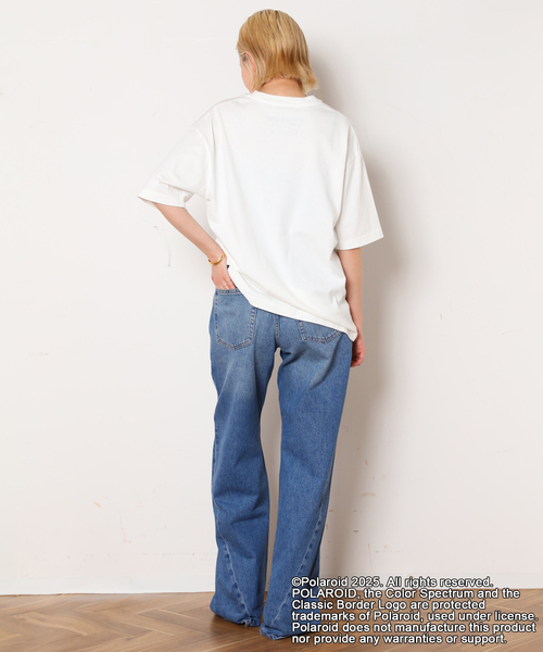 Johnbull(ジョンブル)の「【JOHNBULL/ジョンブル】POLAROID SX-70-1 Tsh(Tシャツ/カットソー・レディース・ブラック/ホワイト・FREE)」の7枚目の写真