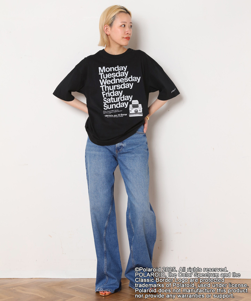 Johnbull(ジョンブル)の「【JOHNBULL/ジョンブル】POLAROID SX-70-1 Tsh(Tシャツ/カットソー・レディース・ブラック/ホワイト・FREE)」の15枚目の写真