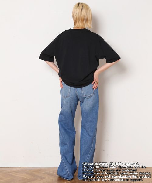 Johnbull(ジョンブル)の「【JOHNBULL/ジョンブル】POLAROID SX-70-1 Tsh(Tシャツ/カットソー・レディース・ブラック/ホワイト・FREE)」の17枚目の写真